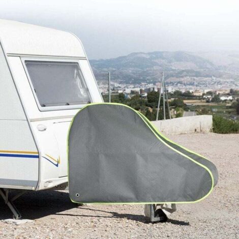 Housse De Timon Pour Remorque Caravane Bateau - Protection PVC Robuste Avec Cordon Élastique