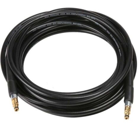 Applicable à Tuyau de rechange haute pression pour nettoyeur haute pression Karcher K2 K3 K4 K5 K6 K7 Tuyau de nettoyeur haute pression, connecteur et libération rapide(8m) (1/4)