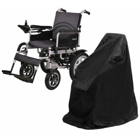 Housse anti-poussière pour fauteuil roulant électrique 210D tissu Oxford-115x75x130cm
