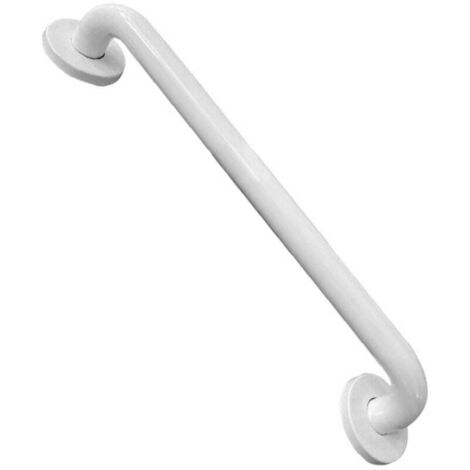 44CM Barre d'appui Blanches pour Baignoire, Poignée de Sécurité en Acier Inoxydable 304 , Barre de Maintien pour Handicapés e Personnes âgées,