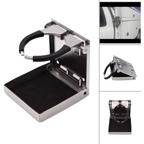 Poussette,Porte-gobelet pliable réglable en acier inoxydable,pour Poussette,Porte-gobelet pliable réglable en acier inoxydable,pour