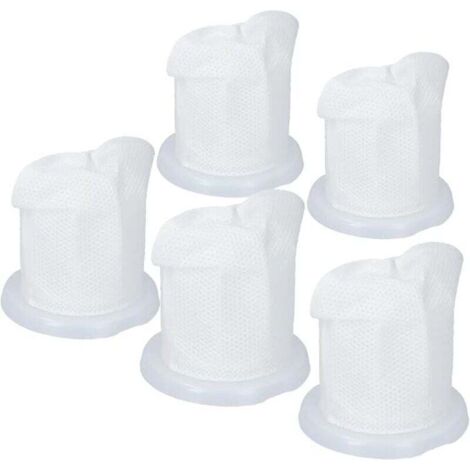 5 filtres à poussière adaptés au Vorwerk Kobold VC100 Set de filtres Aspirateur à batterie VC100 VC 100 Filtre d'aspirateur Pièces de rechange Aspirateur à main Unité de filtre Accessoires (1/4)