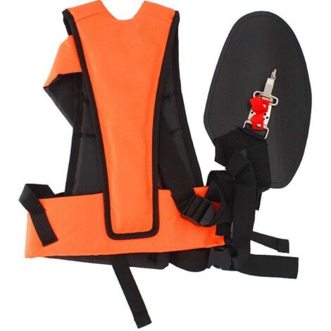 Harnais Débroussailleuse Stihl ASFASFq-iPobie Universel Harnais à Double Sangle Réglables Confort Pour Debroussailleuse Tondeuse De Jardin Sangle Debroussailleuse