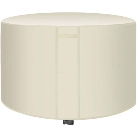 Housse de Protection Table de Jardin Housse de Salon de Jardin Exterieur Housse de Table de Jardin Imperméable Bâche de Protection ,12075cm,beige (1/3)
