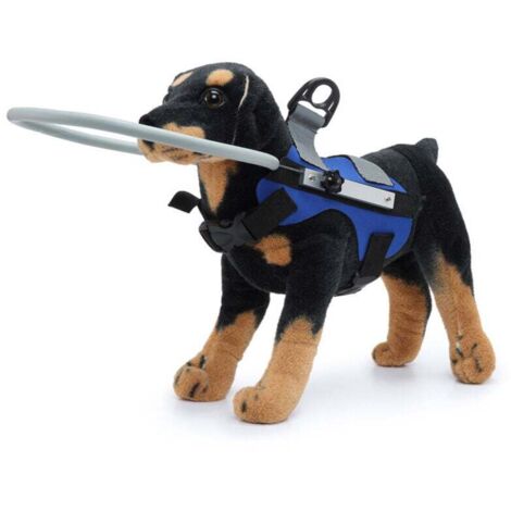 Harnais pour chien aveugle Gilet de protection pour chiens Empêcher les collisions Anneau pour chiens avec yeux malades aveugles Anneau de gilet pour animaux domestiques Fournitures de dressage