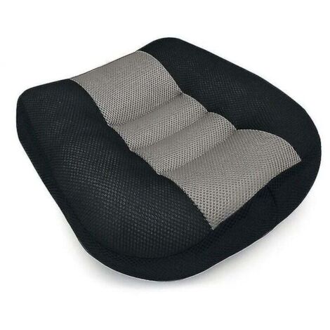 Coussin de siège rehausseur de voiture très confortable, coussin de test de conduite épaississant accru avec poignées hauteur en maille respirante