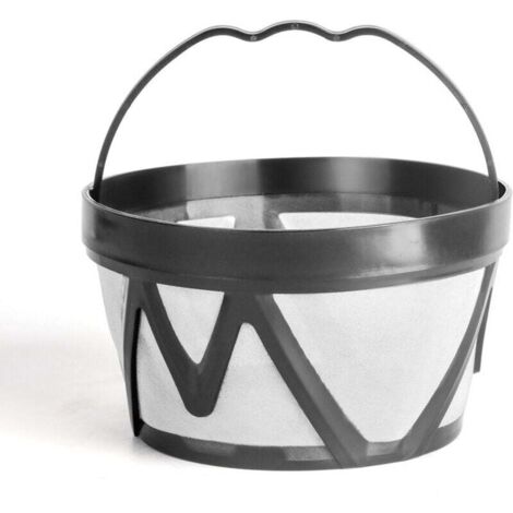 Filtre à café réutilisable,Filtre permanent pour machine à café, Panier de Filtre à café réutilisable pour Machine à café, adapté aux brasseurs Mr coffee CGX20 (1/4)