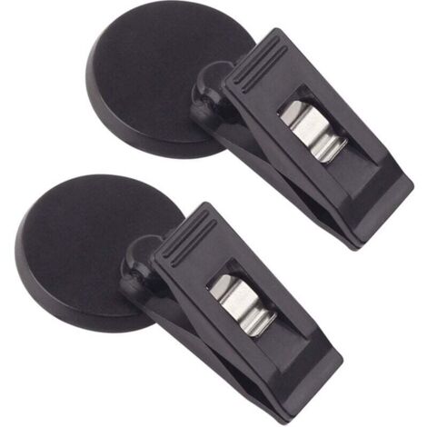 2 pièces Support de Ticket de Parking avec Ventouse, fenêtre de Voiture Pare-Soleil Cartes en Tissu Billets Ventouse avec Pince, Noir