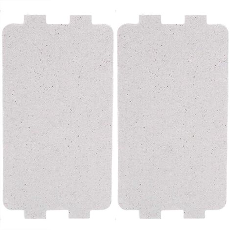 2pcs plaque mica,plaque micro ondes,plaque mica micro ondes,Remplacement de Feuille, de Guide d'ondes Hyperfréquences Réparation Accessoire Cuisine Four à Micro-ondes