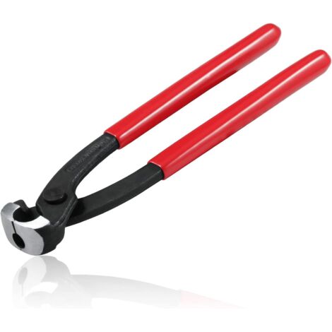 Pince de serrage d'oreille de 22,9 cm pour mâchoire avant et latérale, pince à sertir, outil de sertissage pour tuyaux en plastique, boissons, automobile, marine, moto plomberie (1/2)