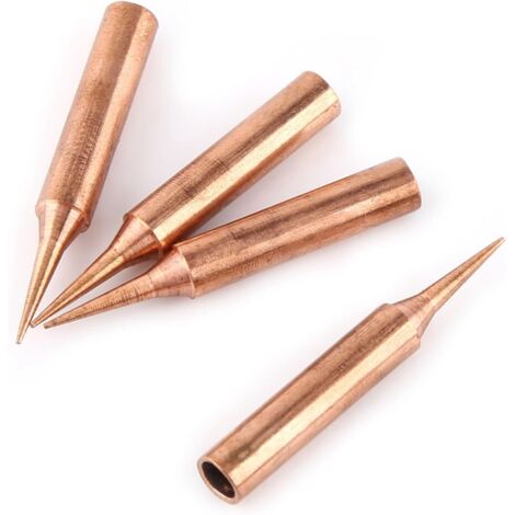Lot De 10 Embouts Soudure 900M-T-I Pointe Aiguille – Cuivre Pur – Pour Stations 936, 937, 852D – Soudure Précise Basse Température