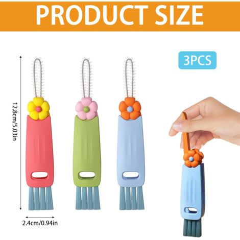 BW00507-Brosse De Nettoyage De Bouteilles En Bois à Long Manche. Outil De Nettoyage De Cuisine