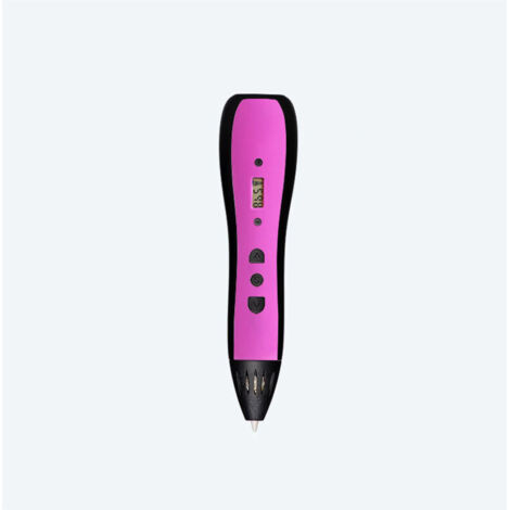 Stylo 3D pour les passionnés de bricolage, stylo d'impression 3D avec écran LCD, stylo de dessin 3D avec filament PLA de 1,75 mm, jouet amusant, cadeau d'anniversaire idéal
