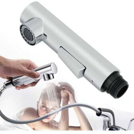 Pommeau de douche extractible pour robinet de cuisine et salle de bain, accessoire de remplacement (1/4)