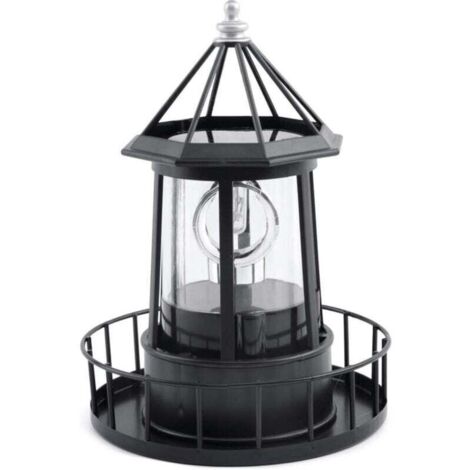 Lampe solaire rotative à LED pour jardin, décoration extérieure, idéal pour un sentier, une terrasse ou une cour