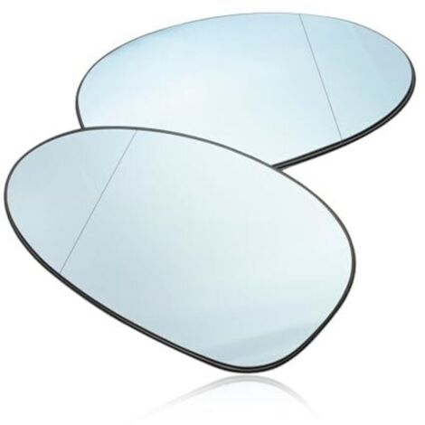 Rétroviseur extérieur chauffant asphérique de remplacement pour BMW Série 1 E81 E87 E88 E82 Série 3 E46 E90 E91 E92 E93, rétroviseur latéral bleu 51167145268 51167145267