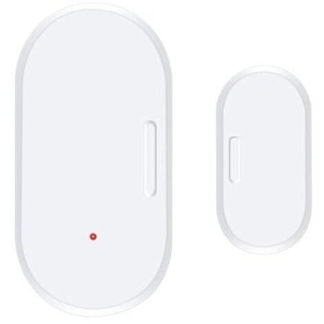 Capteur de porte et de fenêtre, nécessite un hub Zigbee et une connexion Zigbee, détecteur sans fil pour systèmes d'alarme et maisons connectées, compatible avec Home Assistant Zigbee (1/4)