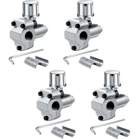 Valves de piercing BPV-31 pour réfrigérateur de climatisation - compatibles avec les tuyaux de 1/4, 5/16, 3/8", remplace BPV31, BPV31D, GPV14, GPV31, GPV38, GPV56, MPV31/paquet de 4