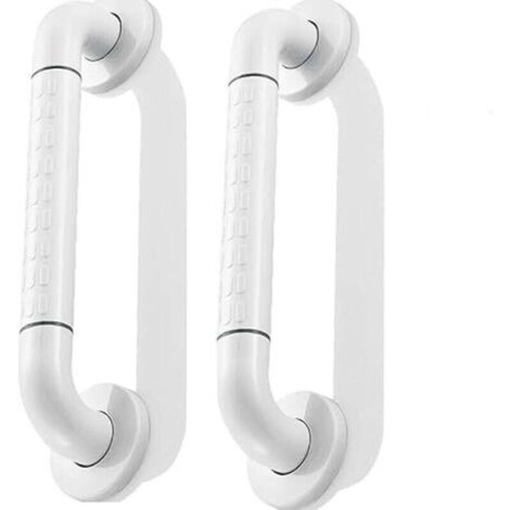 Poignée douche ventouse, Barre D'appui WC en acier Inoxydable avec Fluorescence, 40 cm (1/4)