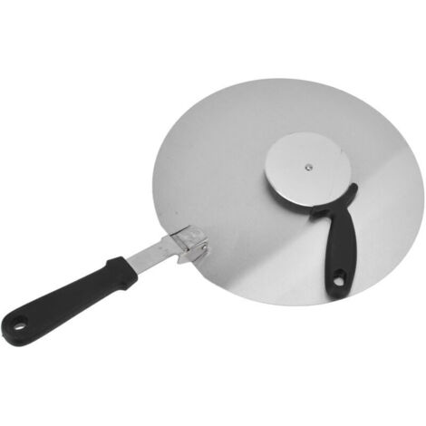 Pelle à Pizza en Acier Inoxydable Confortable à Tenir avec Pizza, Poignée Pliable pour la Cuisson et la Cuisson de Pizzas, Pain, Pâtisseries, 2 Ensembles (Grand).