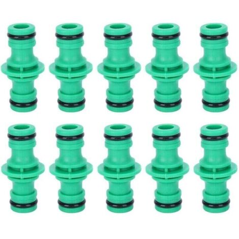 10 raccords droits pour tuyaux d'arrosage, raccords rapides pour tuyaux d'arrosage (1/3)