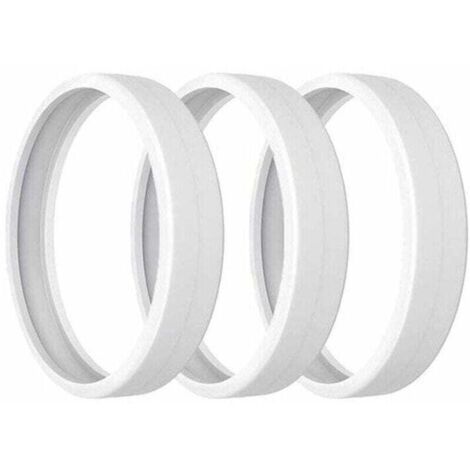 280 Pneus de Rechange de Piscine, 3 pièces Adaptables Gomme Tendre pour Robot 180, 280, 360,380, C10, C-10