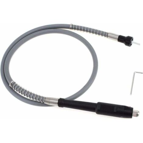 Perceuse à arbre flexible Arbre flexible universel, longueur de l'adaptateur d'arbre pour outil multifonction rotatif, extension d'arbre de forage flexible avec mandrin sans clé