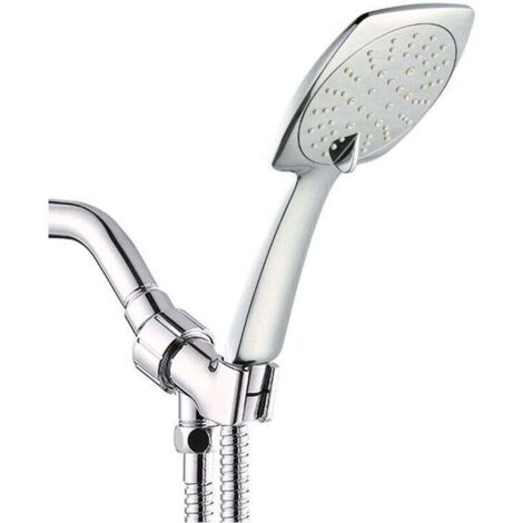 Pommeau de Douche Haute Pression, 6 Modes Pommeau de Douche avec 1.5 Tuyau Douche, Pommeau de Douche Economie Deau, Fixation fiable (1/4)