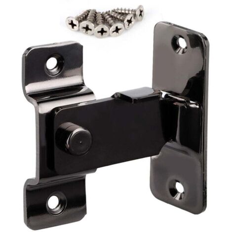 Serrure de porte coulissante, Angle droit de 90 degrés, boucle antivol, raccords matériels, système de sécurité