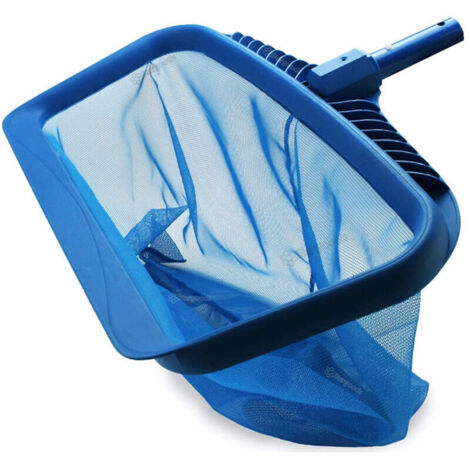 Épuisette de piscine professionnelle, outil de nettoyage robuste avec sac en maille de nylon fin et profond - Nettoyage rapide, bord de ramassage facile pour éliminer les débris (1/3)