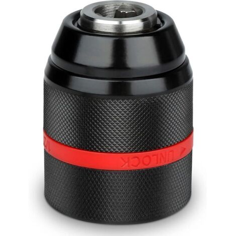 Mandrin de Perceuse,Mandrin Sans Clé, 2-13mm Mandrin à Serrage Rapide 1/2-20UNF Mandrin Autoserrant Perceuse Sans Fil,Mandrin de Forage Auto-Serrant à Changement Rapide