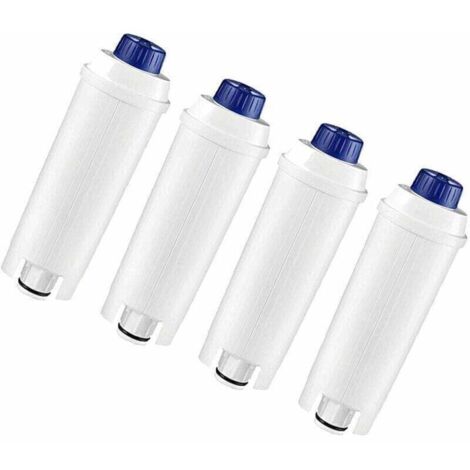 Lot de 4 filtres ECAM DLSC002 (5513292811) Cafetière, Expresso DELONGHI, KENWOOD, ARIETE