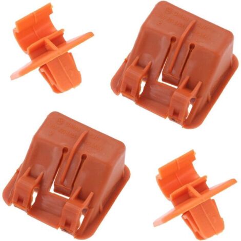 Lot de 2 supports de capot, clip de fixation, pour S-koda Fabia Octavia MK2 2004-2013 1U0823570A, cadre de serrage, clip de boucle