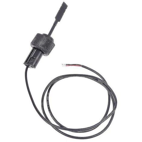 Black Paddle Flow Switch Female Thread Connecting Flow Sensor For Heat Pump Water Heater Air Conditioner Durable (1/4)