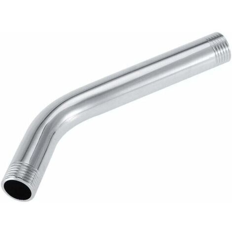 Rallonge De Douche, Bras de Douche En Acier Inoxydable Résistant à L'usure Antirouille Fixé Au Mur De Bras Rallonge De Poche Accessoire De Tuyau De Salle De Bains Longue Durée De Vie