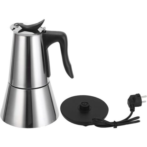 Cafetière électrique en acier inoxydable de 300ml, bouilloire domestique pour la maison, prise ue 220V (1/4)