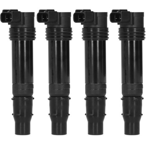 Bâton de bobine d'allumage de moto F6T570, 4 pièces, adapté pour KAWASAKI ZX636 ZX6R ZXR9F ZX R9F 636 NINJA 05-16 (1/4)