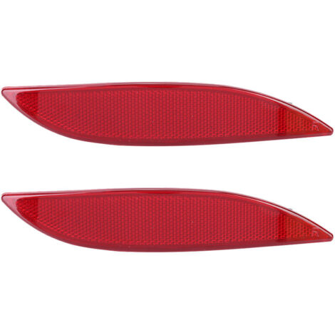 2 pièces réflecteur de couverture de pare-chocs adapté pour RENAULT MEGANE MK3 2008 - 2013 265650004R