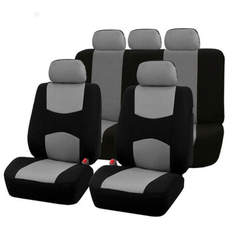 Housse de siège auto housse de coussin décorative 5 places