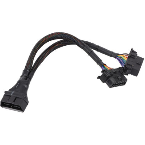 Répartiteur OBD, câble en Y séparateur durable, résistant à l'usure, haute résistance, adapté à l'analyse de diagnostic automobile