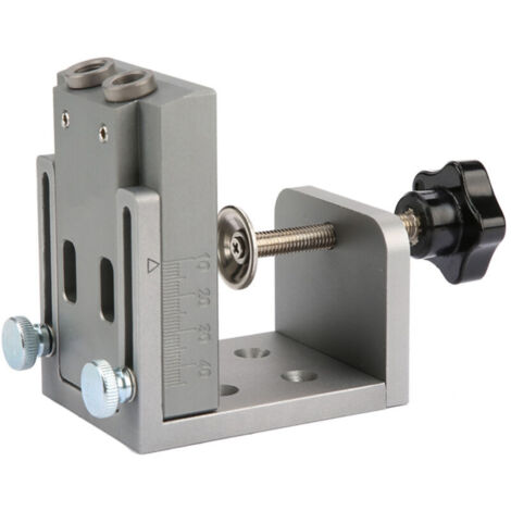 Kit de gabarit de perçage précis pour alignement et positionnement, outil de menuiserie Pocket Strong pour assemblage et travail du bois
