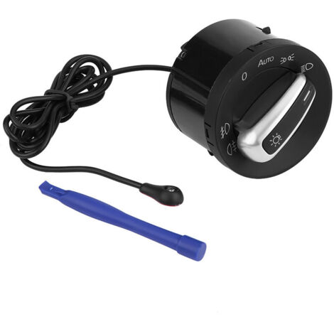 Commutateur de phare, commande de commutateur, commutateur de commande de lampe de phare automatique Module de capteur de lumière pour Passat pour Golf Mk5 Mk6 Tiguan Passat B6 Touran MK5