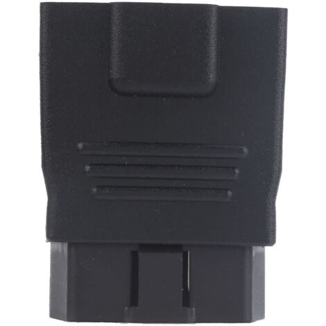 Adaptateur de prise OBD2 16 broches mâle vers femelle en plastique ABS lecteur de code vérification de défaut connecteur OBD