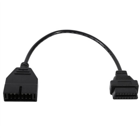 Convertisseur de diagnostic OBD1 12 broches léger vers OBD2 16 broches, câble monobloc de haute qualité, pour véhicules GM fabriqués après 1996