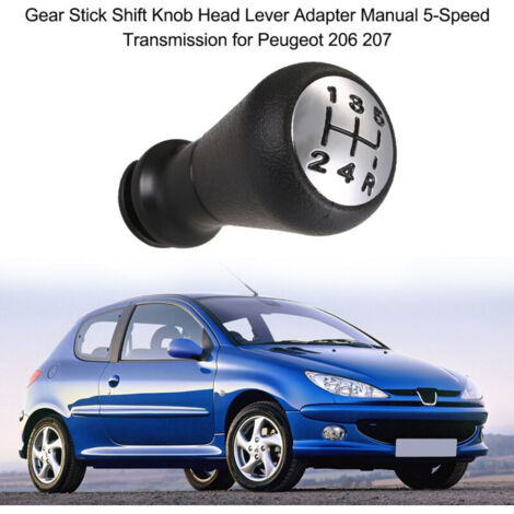 Adaptateur de levier de vitesse pour boîte de vitesses manuelle à 5 vitesses, pièces de rechange pour Peugeot 206 et 207