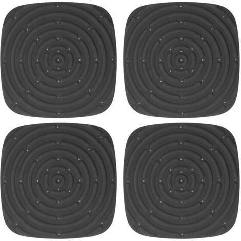 4pcs Poulet Nest Mat Boîte de pads de nidification lavable pour pondre des œufs noirs