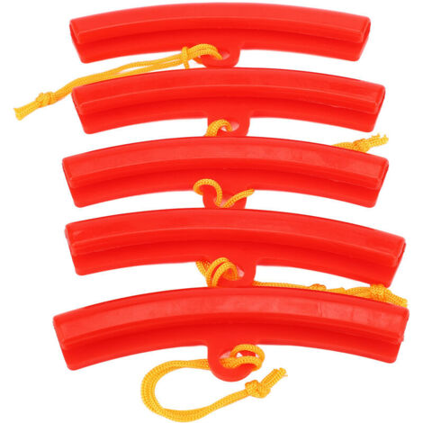 Ensemble de 10 protections de jantes en caoutchouc rouge pour changeur de pneus