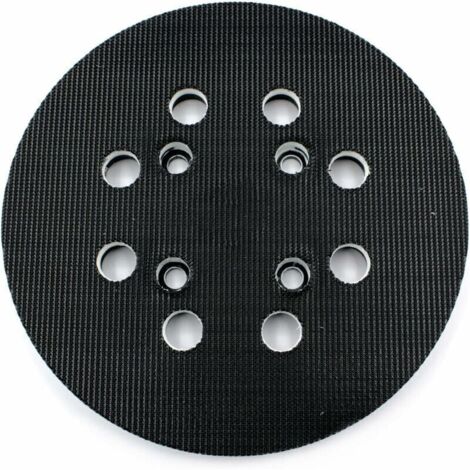 Plateau de ponçage pour Bosch (Ø 125 mm, dureté moyenne avec système accessoires pour ponceuse excentrique PEX 300/400 AE / 4000 AE / Advanced Orbit 18