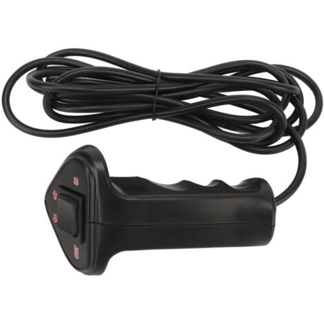 Télécommande manuelle filaire pour treuil, contrôleur résistant aux intempéries pour élévateurs de camions 12 V-24 V 250 A (1/4)