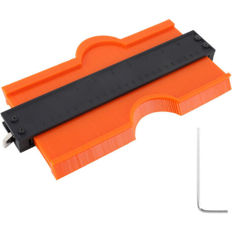Jauge de Contour 10 Pouces - Multifonction, Duplicateur de Profil avec Verrou - pour Travail du Bois et Parquet